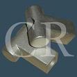 High temperature alloy turbine blade casting